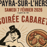 Soirée cabaret repas choucroute Comité des Fêtes