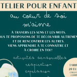 ATELIER POUR ENFANTS « AU COEUR DE SOI M’AIME »